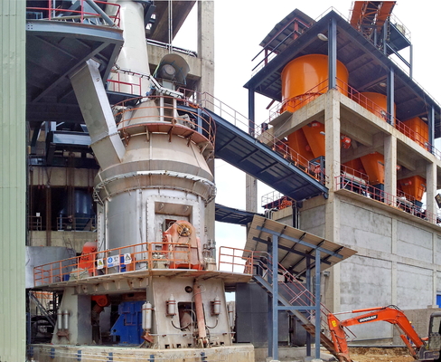 Pabrik Penggilingan Bauksit Baku Vertikal Hengcheng Di Pabrik Semen 1250 Mesh