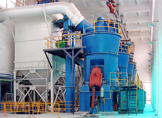 Desulfurisasi Batu Kapur Penggilingan Vertikal 6t/H-80t/H 325 Mesh