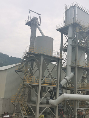 Sistem Pabrik Penggilingan Terak Barit Vertikal OEM HVM 3700