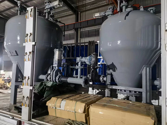 Pompa Sistem Penyampaian Pneumatik Bubuk Tekanan Silo Debu
