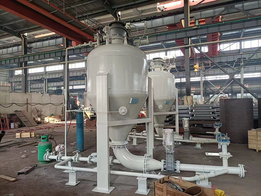 Pompa Penyampaian Pneumatik Fase Padat Bubuk Fluorit untuk Penanganan Fly Ash