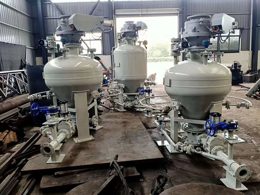 PLC Ash Powder Pneumatic Conveying Pump Fase Padat