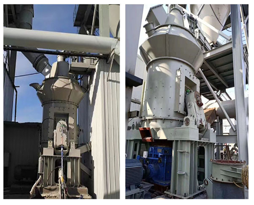 Pabrik Batubara Bubuk Kapur Vertikal Roller Mill Untuk Proses Produksi Desulfurisasi