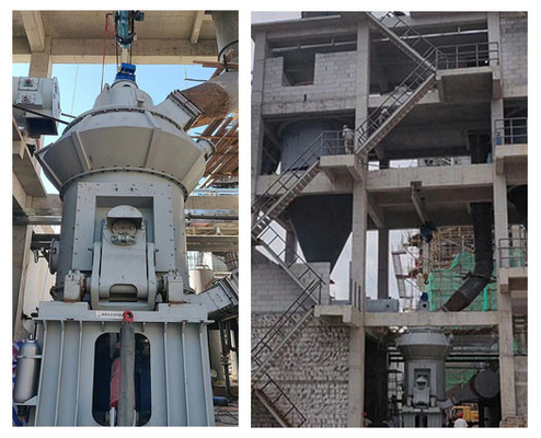 85T / H-730T / H HVM Sistem Penggilingan Semen Vertikal Pabrik Baku VRM