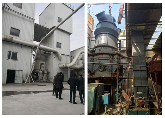 Semen Pabrik Baku Roller Vertikal Industri Untuk Penghancuran Bauksit Kalsium Karbonat