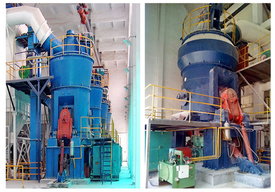 Vertical Roller VRM Raw Cement Bauksit Grinding Mill Industri Untuk Lini Produksi Bubuk