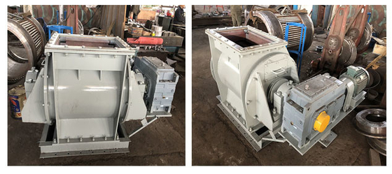 Pakai Pengumpan Airlock Rotary VRM Tahan Untuk Pabrik Vertikal 4kW 960r / Min