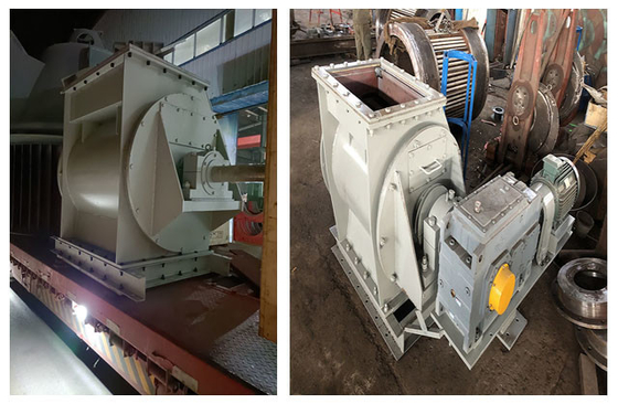 VRM Air Lock Feeder Rotary Feeder Di Pabrik Semen 15kW 1460r / mnt