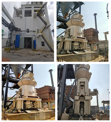 PLC VRM Di Pabrik Semen Pabrik Rol Vertikal 325 Mesh -1250 Mesh