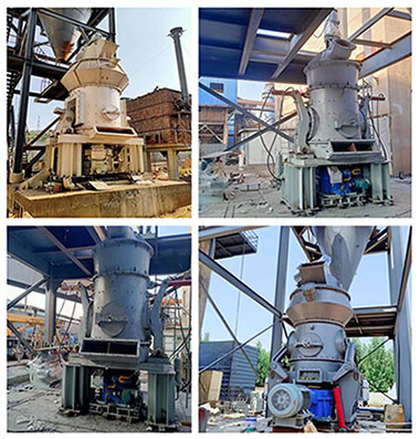AC Motor Vertical Coal Mill Industrial Milling Kapasitas 10 T / H