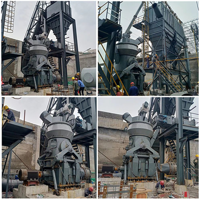 Limestone Slag Vertical Grinding Mill Untuk Pabrik Semen Baja Listrik