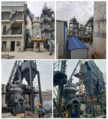 Peralatan Penggilingan Batu Kapur Kalsium Berat Besar 6 - 80t/H