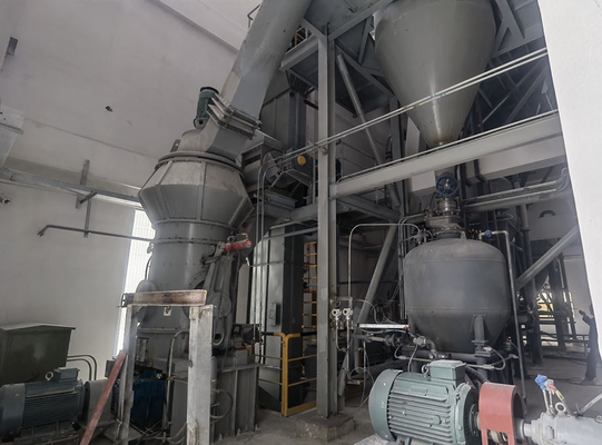 325 Pengurangan Konsumsi Mesh 85-730t Raw Mill Penghematan Energi Pabrik Vertikal