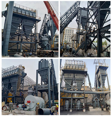 85 - 730t/H Vertical Raw Meal Powder Grinding Mill Hemat Energi Konsumsi Rendah