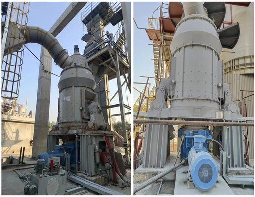 AC Motor Slag Coal Vertical Roller Grinding Mill 23 ~ 220t/H