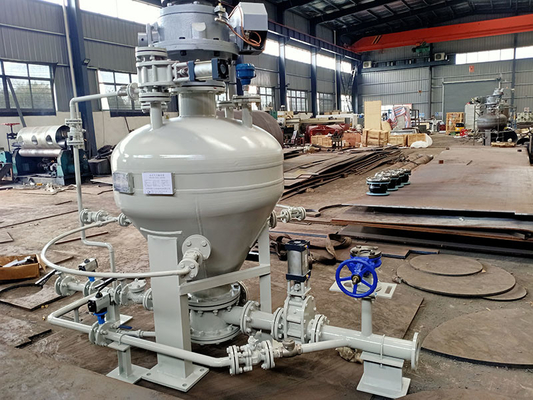Pompa Fase Padat Tekanan Positif Fly Ash Pneumatic Conveying