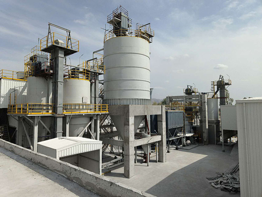 325 Mesh Bubuk Desulfurisasi Batu Kapur Vertikal Pabrik Pengolahan Bubuk Bijih
