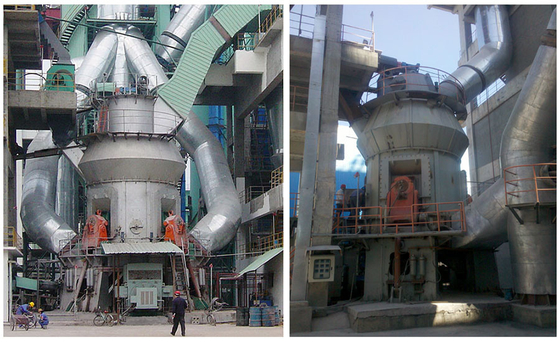 85t / H Pabrik Baku Vertikal Untuk Pabrik Penggilingan Terak Kalsium Karbonat Bahan Baku