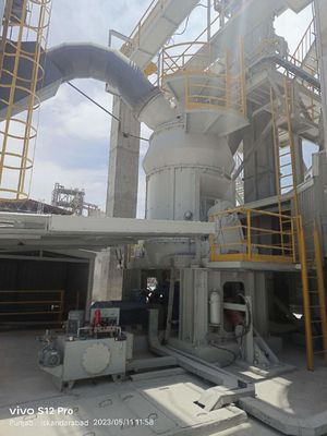 Serbuk Desulfurisasi Sodium Bicarbonate Limestone Vertical Mill Efisiensi Tinggi