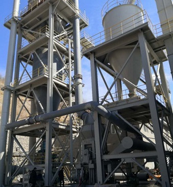 Proyek Penggalian Batu Kapur Lini Produksi Penggilingan Vertikal Kalsium Karbonat