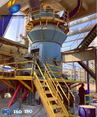 Vertikal Rolled Gypsum Grinding Mill Desulfurization Gypsum Powder Production Line Peralatan