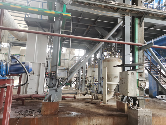 Disesuaikan Pneumatic Conveying Downdraft Silo Pump Fly Ash Particle Conveying Tank