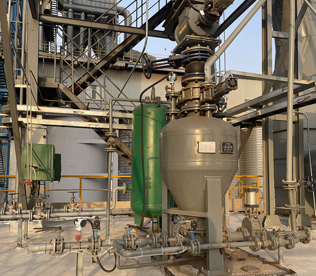 Tipe PCD Tekanan Positif Fase Padat Pneumatic Conveying Bin Pump Konsumsi daya rendah