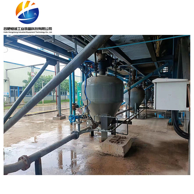 Kapasitas besar Pneumatic Conveying Pump Dust Free Dense Phase Bin Pump