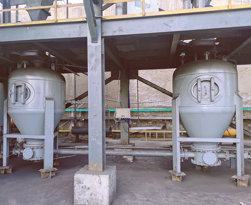 Pneumatic Conveying System Bin Pump Untuk Desulfurisasi Ash Transport Tekanan Tinggi