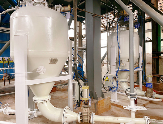 Kapasitas Pengangkutan Besar Pneumatic Pengangkutan Pump Peralatan Untuk Silo Semen