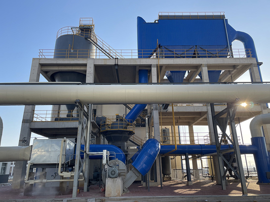 Sistem bubuk kapur terhidrasi Desulfurisasi batu kapur Ultrafine Vertical Mill 325 Mesh Kalsium karbonat bubuk Mil