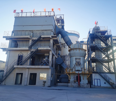 Vertical Roller Mill Kalsium Karbonat Kalsit Gips Batu kapur Cement Batubara Slag Mill