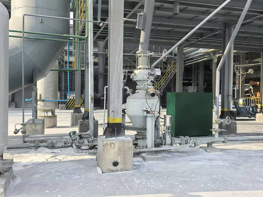 Pneumatic Conveying Bin Pump Jarak Panjang Kapasitas Besar Fase Padat Fase Diluted Bin Pump Untuk Fly Ash