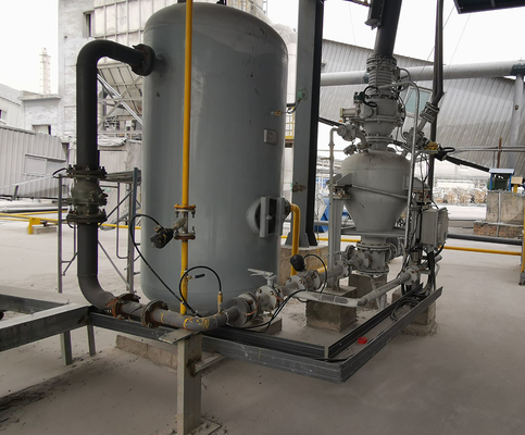 Sistem Pompa Pengangkutan Pneumatik Fase Padat Low Wear Efisiensi Tinggi / Penghematan Energi 30%